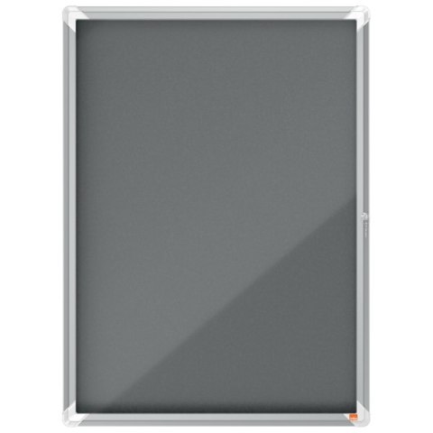 Gablota filcowa wewnętrzna Nobo Premium Plus 9xA4, szara 1915330 Nobo Gablota filcowa wewnętrzna Nobo Premium Plus 9xA4, szara 1915330 Nobo