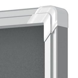 Gablota filcowa wewnętrzna Nobo Premium Plus 9xA4, szara 1915330 Nobo
