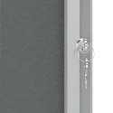 Gablota filcowa wewnętrzna Nobo Premium Plus 9xA4, szara 1915330 Nobo
