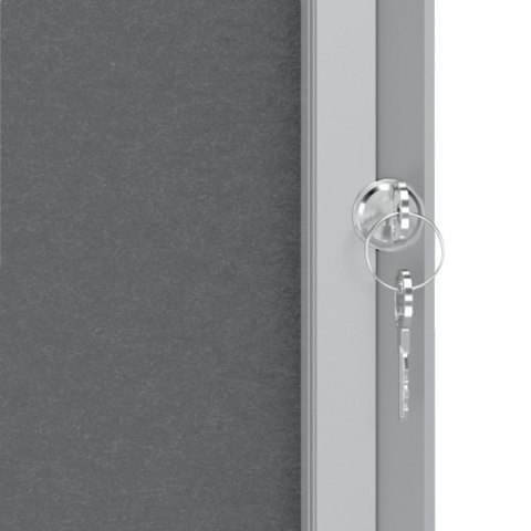 Gablota filcowa wewnętrzna Nobo Premium Plus 9xA4, szara 1915330 Nobo Gablota filcowa wewnętrzna Nobo Premium Plus 9xA4, szara 1915330 Nobo