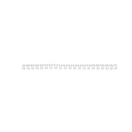 Grzbiety drutowe GBC A4 21L 6mm białe (100szt) IB165085 GBC