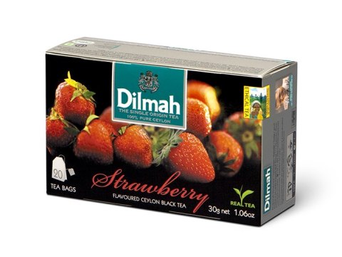 Herbata DILMAH TRUSKAWKA 20t*1,5g czarna Dilmah Herbata DILMAH TRUSKAWKA 20t*1,5g czarna Dilmah
