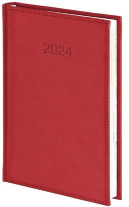 Kalendarz tygodniowy B5T z notesem Vivella, 2027, 216 B5TNB CZERWONY, WOKÓŁ NAS Wokół Nas