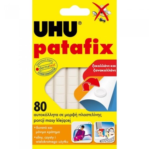 Masa samoprzylepna PATAFIX 50g UHU 43500 (80kwadratów) Uhu Masa samoprzylepna PATAFIX 50g UHU 43500 (80kwadratów) Uhu