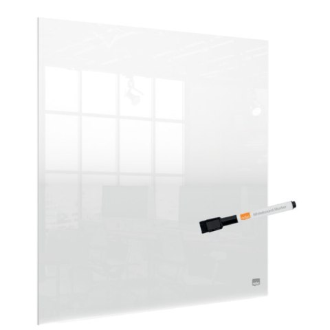 Tablica akrylowa suchościeralna na biurko Nobo Home 450x450mm 1915617 Nobo Tablica akrylowa suchościeralna na biurko Nobo Home 450x450mm 1915617 Nobo