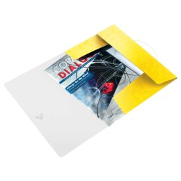 Teczka z gumką PP Leitz WOW, 15 mm, żółta 45990016 (X) Leitz