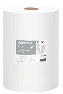 Czyściowo papierowe KATRIN PLUS XL 2, 3402, opakowanie: 3 rolki Katrin
