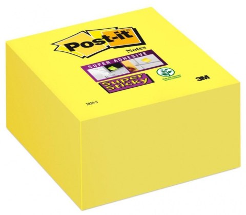 Kostka samoprzylepna POST-IT_ Super Sticky (2028-S), 76x76mm, 1x350 kart., ultra żółta Post-It 3M Kostka samoprzylepna POST-IT_ Super Sticky (2028-S), 76x76mm, 1x350 kart., ultra żółta Post-It 3M
