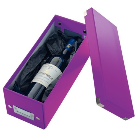 Pudełko na CD LEITZ Click & Store fioletowe 60410062 Leitz Pudełko na CD LEITZ Click & Store fioletowe 60410062 Leitz