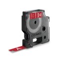 Taśma DYMO D1 Durable - 12 mm x 3 M - biały/czerwony 1978366 do drukarek etykiet SALE Dymo