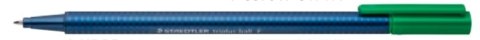 Długopis triplus ball, F, zielony, Staedtler S 437 F-5 Staedtler Długopis triplus ball, F, zielony, Staedtler S 437 F-5 Staedtler