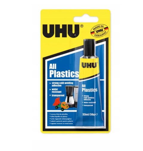 Klej UHU do plastików All Plastics 30g, U 37595 BK Uhu