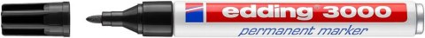 Marker EDDING E-3000 czarny, 1.5-3mm, okr.końc. (X) Edding
