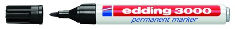 Marker EDDING E-3000 czarny, 1.5-3mm, okr.końc. (X) Edding