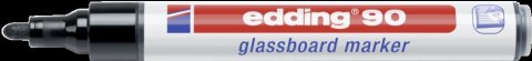 Marker EDDING do tablic szklanych czarny 90/001/c ed suchościeralny Edding