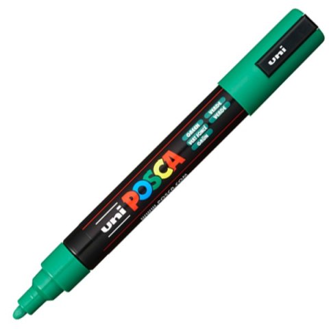 Marker z tuszem pigmentowym PC-5M zielony POSCA UNPC5M/DZI Posca