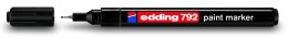 Marker olejowy czarny ED-792 -001 (780) końcówka okrągła (X) Edding