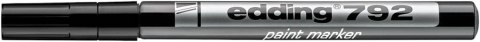 Marker olejowy czarny ED-792 -001 (780) końcówka okrągła (X) Edding