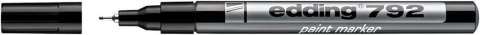 Marker olejowy czarny ED-792 -001 (780) końcówka okrągła (X) Edding