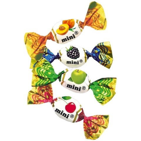 Cukierki MINI twarde owocowe 1kg KARWIT Karwit Cukierki MINI twarde owocowe 1kg KARWIT Karwit