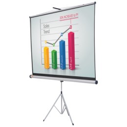 Ekran NOBO na trójnogu 200x151 3cm (4:3) przekątna 250cm 1902397 Nobo