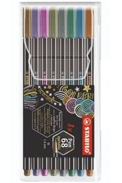 Flamaster Pen 68 METALLIC etui 8 szt. 6808/8-11 STABILO Stabilo Flamaster Pen 68 METALLIC etui 8 szt. 6808/8-11 STABILO Stabilo