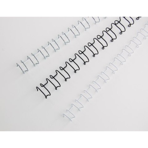 Grzbiety drutowe GBC A4 21L 12mm czarne (100szt) IB165320 GBC