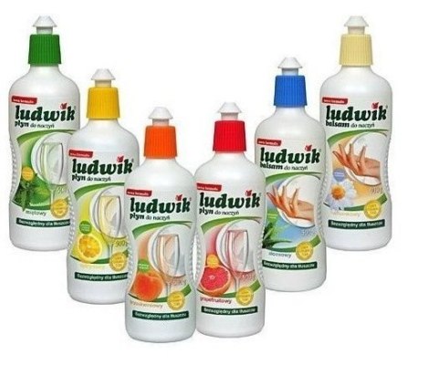 LUDWIK Płyn do mycia naczyń 450g brzoskwiniowy z lanoliną 28249 Ludwik LUDWIK Płyn do mycia naczyń 450g brzoskwiniowy z lanoliną 28249 Ludwik
