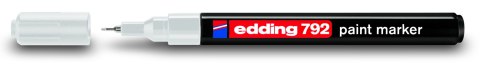 Marker EDDING 792 biały 0,8mm (X) Edding Marker EDDING 792 biały 0,8mm (X) Edding