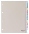 Przekładki PP A4, zgrzane wymienne indeksy, 0 -10 przezr. 683119 DURABLE Durable