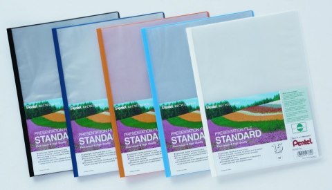Skoroszyt prezentacyjny, 15 kieszeni błękitny DCP3415-S PENTEL (X) Pentel Skoroszyt prezentacyjny, 15 kieszeni błękitny DCP3415-S PENTEL (X) Pentel