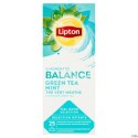 Herbata LIPTON BALANCE Green Tea Mint (25 kopert fol.) Lipton