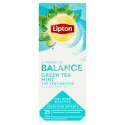 Herbata LIPTON BALANCE Green Tea Mint (25 kopert fol.) Lipton