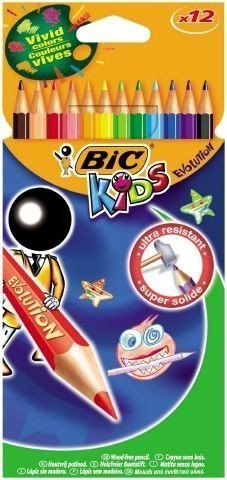 Kredki ołówkowe BIC Kids Evolution ECOlutions 82902912 Bic Kredki ołówkowe BIC Kids Evolution ECOlutions 82902912 Bic