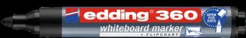 Marker 360 do tablic czarny EDDING końcówka okrągła suchościeralny Edding