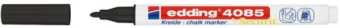 Marker 4085 kredowy czarny Edding 4085/001/CZ Edding