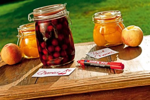 Marker-foliop.300 żółty EDDING końcówka okrągła Edding