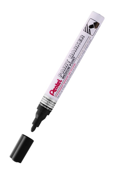 Marker olejowy Pentel średnia okrągła końcówka, MMP10-A czarny Pentel Marker olejowy Pentel średnia okrągła końcówka, MMP10-A czarny Pentel