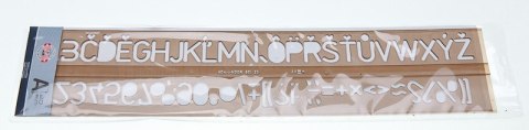 Szablon CYFROWO-LITEROWY 2.0 748014 Koh-i-noor Szablon CYFROWO-LITEROWY 2.0 748014 Koh-i-noor