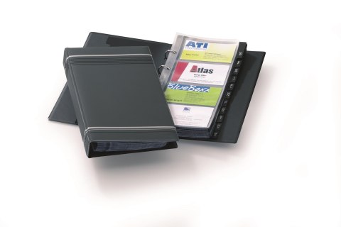 Wizytownik DURABLE VISIFIX 200 wizytówek grafit/antracyt 2385-58 Durable Wizytownik DURABLE VISIFIX 200 wizytówek grafit/antracyt 2385-58 Durable