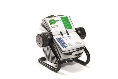 Wizytownik obrotowy na 400wiztówek A-Z czarny DURABLE 2481-01 Durable Wizytownik obrotowy na 400wiztówek A-Z czarny DURABLE 2481-01 Durable