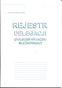 505-1R Rejestracja delegacji A4 (poleceń wyjazdu służbowego) Michalczyk i Prokop