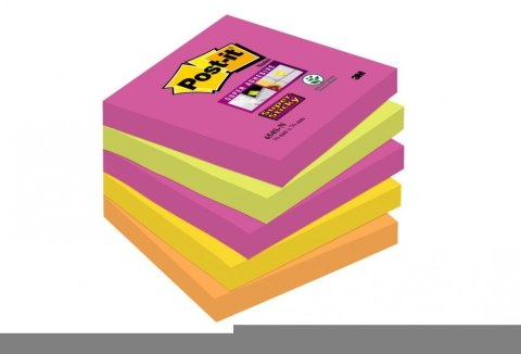 Bloczki 3M POST-IT 6x76mm KAPSZTAD 180k 654S-N 7 Super Sticky 70005280360 Post-It 3M