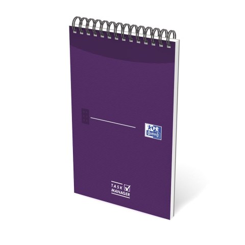 Blok notatnikowy OXFORD TASK MANAGER A5, 70kartek, spirala u góry, 400055727 (X) Oxford Blok notatnikowy OXFORD TASK MANAGER A5, 70kartek, spirala u góry, 400055727 (X) Oxford