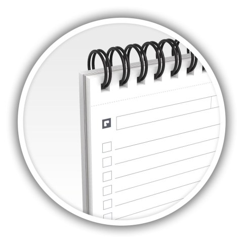 Blok notatnikowy OXFORD TASK MANAGER A5, 70kartek, spirala u góry, 400055727 (X) Oxford Blok notatnikowy OXFORD TASK MANAGER A5, 70kartek, spirala u góry, 400055727 (X) Oxford