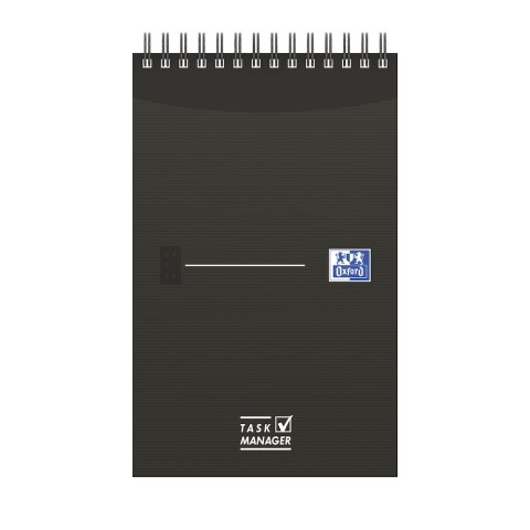 Blok notatnikowy OXFORD TASK MANAGER A5, 70kartek, spirala u góry, 400055727 (X) Oxford Blok notatnikowy OXFORD TASK MANAGER A5, 70kartek, spirala u góry, 400055727 (X) Oxford