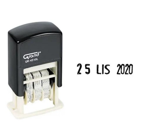 Datownik samotuszujący GR-4510L lit-cyfr. 140-1065 GRAND Grand Datownik samotuszujący GR-4510L lit-cyfr. 140-1065 GRAND Grand