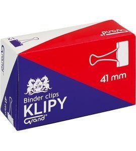 Klip 41mm 12szt (1.5/8 cala) czarny GRAND 110-1095 Grand Klip 41mm 12szt (1.5/8 cala) czarny GRAND 110-1095 Grand