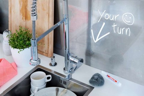 Marker EDDING do tablic szklanych czarny,czerwony,fioletowy,błękitny, zielony etui 5 szt. 90/5s/000 ed (X) Edding