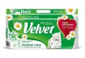 Papier toaletowy Velvet Ecoroll rumianek & aloes 8 rolek Velvet